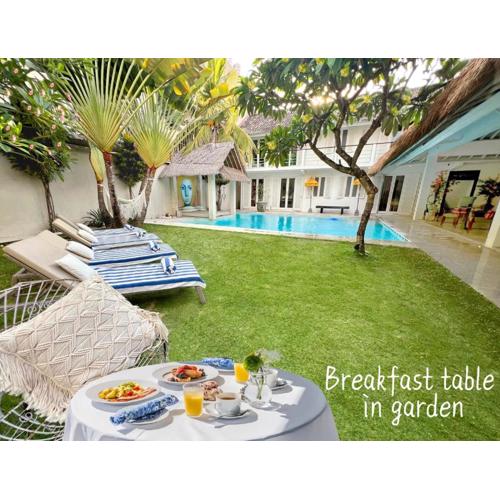 Villa Anh Yeu - 6 BR in Central Seminyak with Huge Pool & Garden