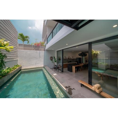 Villa Athalla - Minimalistic 3BR Villa in Canggu