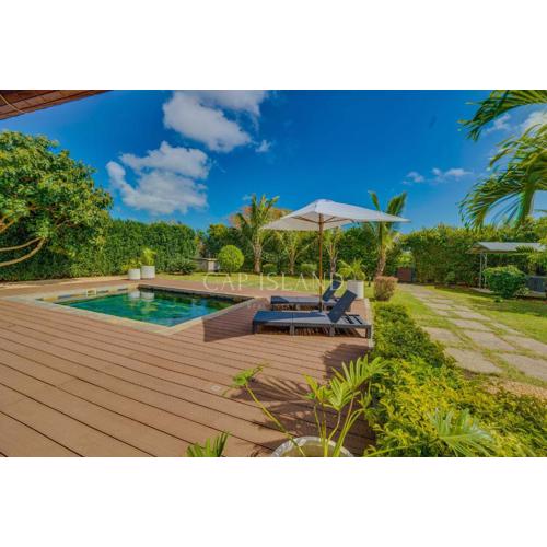 Villa avec piscine, 5 min plage Grand Baie