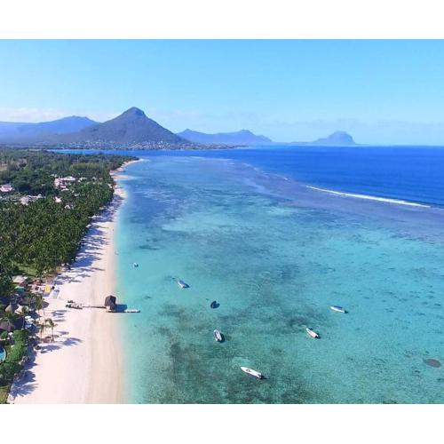 Villa Azure Flic-en-Flac 5 min de la plage