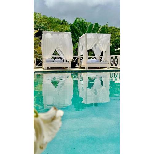 Villa blanca chambre d'hôtes vue sur mer