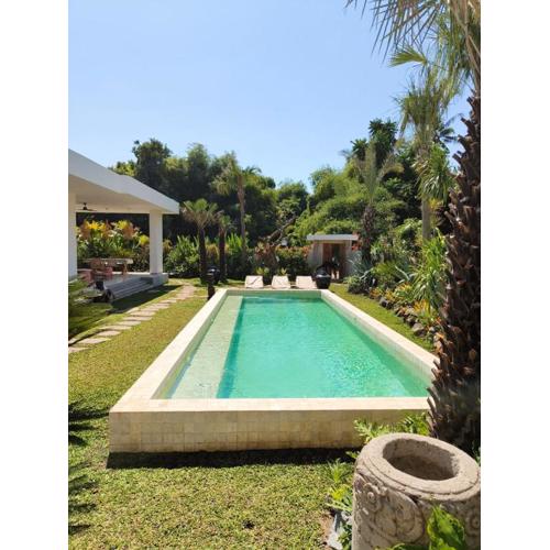 Villa Cactus is far from home but like your home Villa Cactus 3 BR isn't just a tropical villa in the heart of a coconut grove it's a feeling Next door Villa Sungai also offers 2 BR and 1 Bungalow Ability to accommodate 12 people