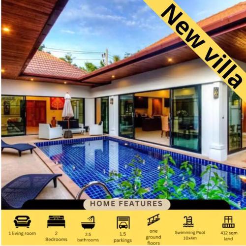 Villa chambertin - Spacious 2 bedrooms with pool