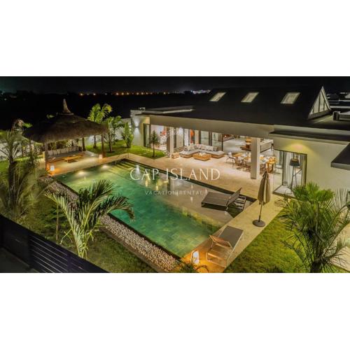 Villa d'exception avec piscine chauffée et jardin tropical