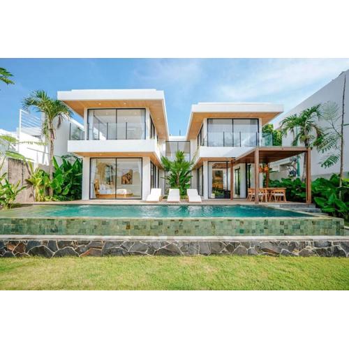 Villa Emuna - Bliss Tropical Villa with Gym near Tanah Lot