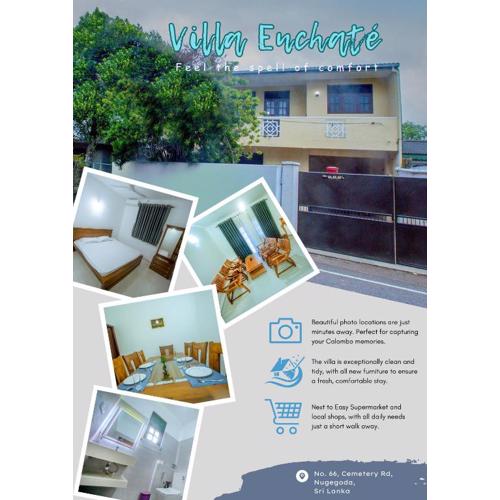 Villa Enchanté - Apartment in Nugegoda 2BR