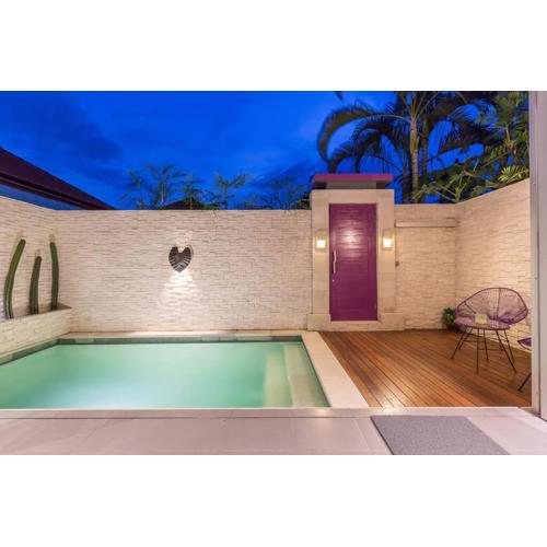 Villa Floppy New 1 bedr villa private Pool 5min beach
