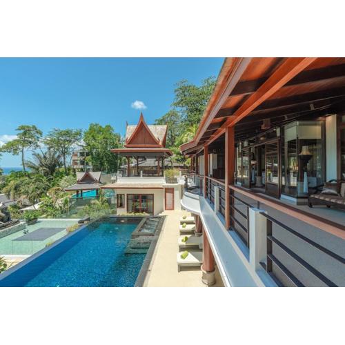 Villa Gecko with sea view pool, walk to Beach & Restaurants