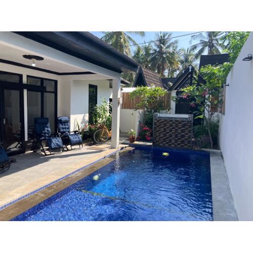 Villa Gili Trawangan - Villa with Privat Pool and Pool Billard - up to 4 people