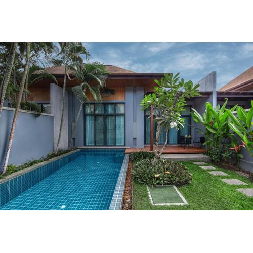 VILLA JAVA| 2 Bedroom Private Pool Villa in Popular Onyx Villas | 3 min to Naiharn Beach