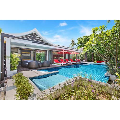 Villa Julia koh Samui beach with Cook and Majordome