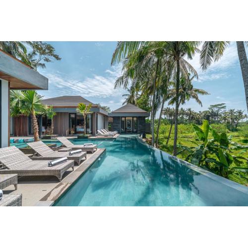 Villa Kiena, Impressive 6BR Ubud Villa - Gym, Spa, Massive pool!