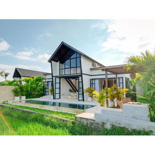 Villa Kura Kura - Tranquil Modern Villa in the Heart of Ricefields