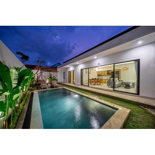 Villa Lavista Brand New Beautiful Stylish 2 BR in Canggu