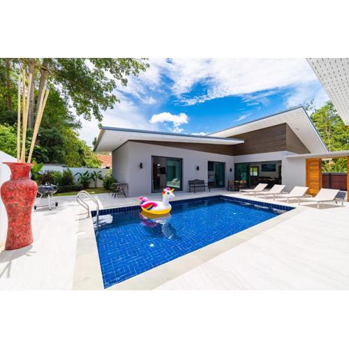 Villa Maenam koh Samui with pool 4 bedrooms 8 guests