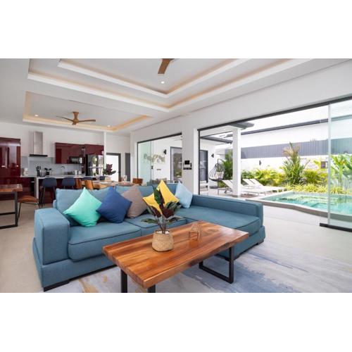 Villa Malaki, pool villa 2 bedrooms at rawai