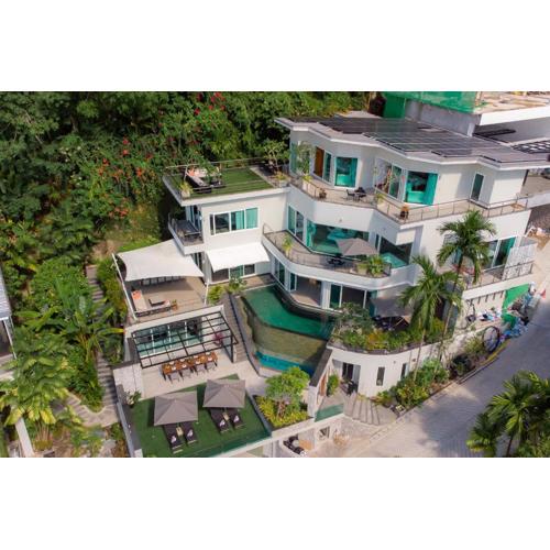 Villa Namaste 7 Bedroom Fully Staffed Seaview Villa