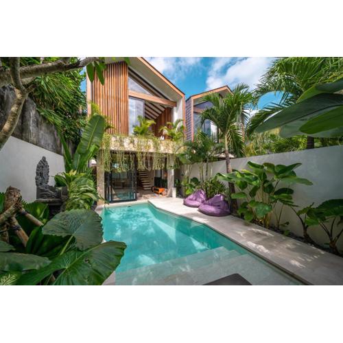 Villa Naoki - 1BR Architectural Gem Next to The Beach in Canggu