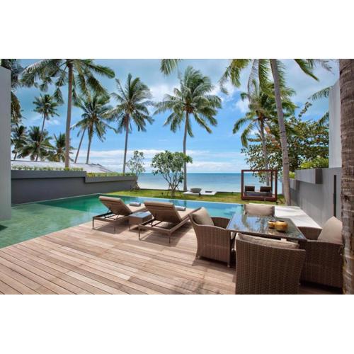 Villa Neung - Modern Beachfront Villa near Bang Por