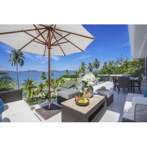 Villa Nirvana - Beachfront Tropical Chic 4BR Haven in Cape Panwa, Phuket