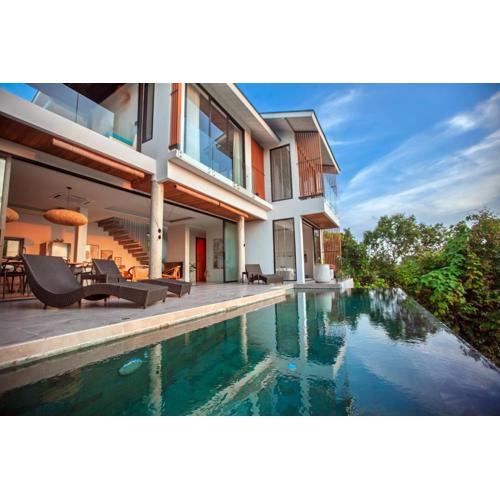 Villa Nour - 3 BR sea view pool villa in Srithanu