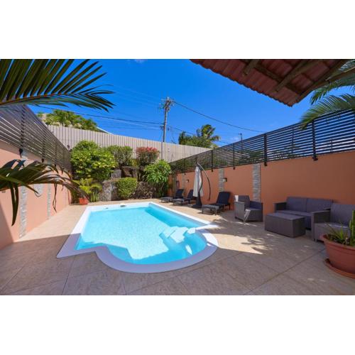 Villa PEARL, 3 chambres, piscine privée à Pointe aux Piments