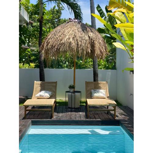 Villa Reif 3, Luxury poolvilla, 2 bedrooms, 100m2, near beach Canggu, quiet location