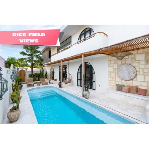 Villa Roma Canggu - Rice Field Views and Fast WiFi