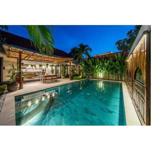 Villa Sarong 2 Chic 2BR Boho Villa Prime Central Location