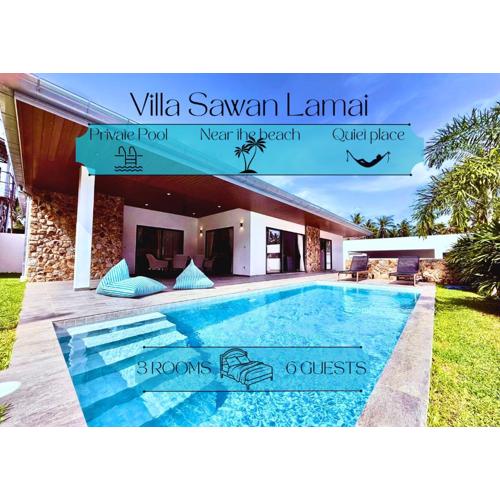 Villa Sawan Lamai - Private Pool Near to the Beach
