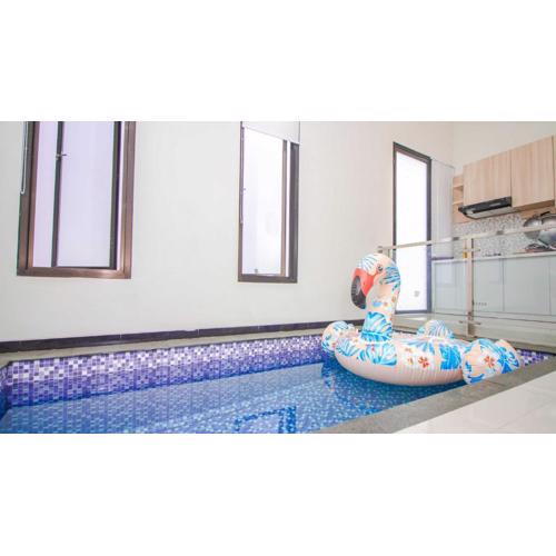 Villa Syariah Lucia B10 with Private Pool and Balcony