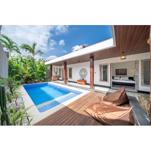 Villa Thyme, Private 2BR pool Villa, 2 minute walking to cafe, padel and tennis court