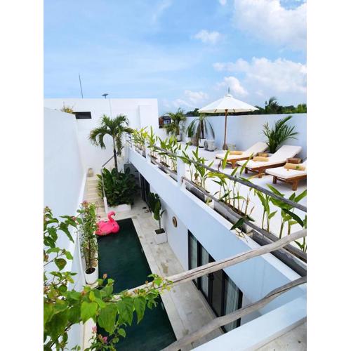'Villa Vivid' 2BR Bohemian, 5 min to Kedungu Beach