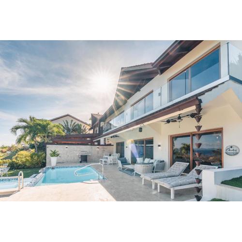 Villa with 3 bedrooms private pool and ocean view