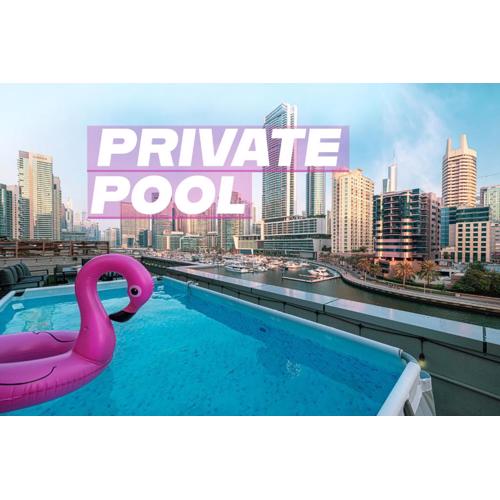 Villa with Private Pool & Huge Terrace Overlooking the Marina