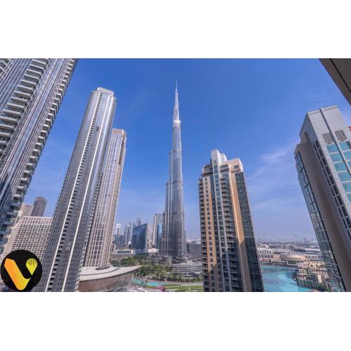 Vogue Downtown Act One Act Two, Dubai Luxury Stay with Pool, Gym & Burj Khalifa Views