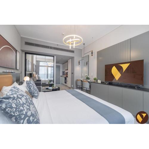 VOGUE MAG318 Business Bay - Downtown Dubai - walkable to Burj Khalifa and The Dubai Mall and Pool View with balcony