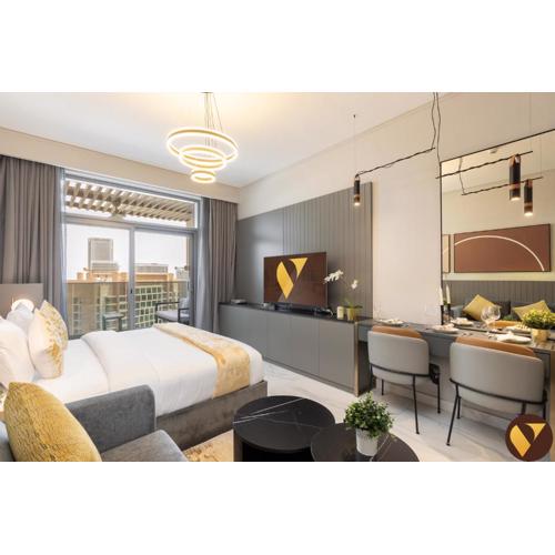 VOGUE MAG318 Downtown Dubai - Canal View from the Balcony with full Amenities and walkable to Burj Khalifa and Dubai Mall