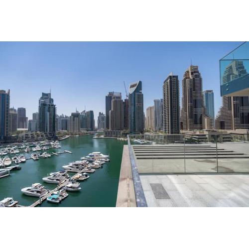 Vogue Marina Gate 48th Floor with Skyline View and balcony - Close to JBR Beach and Mall