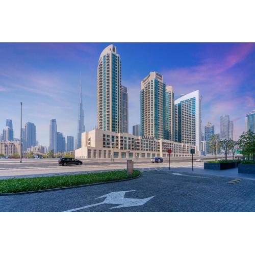 Voguish Studio! Walk To Burj Khalifasleeps 3!