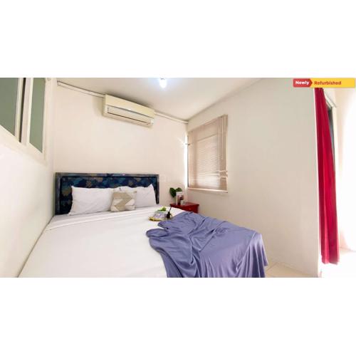 Warm and Homey 1BR at Cervino Village Casablanca Apartment By Travelio