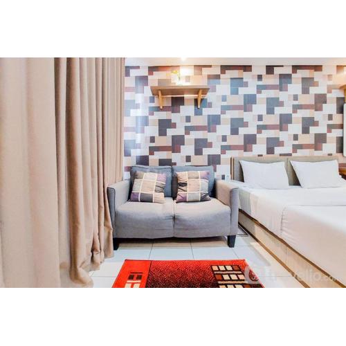 Warm and Homey Studio Room Casa de Parco Apartment By Travelio