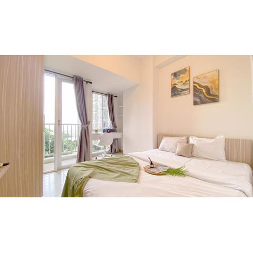 Warm and Simply Look Studio Apartment Tokyo Riverside PIK 2 By Travelio