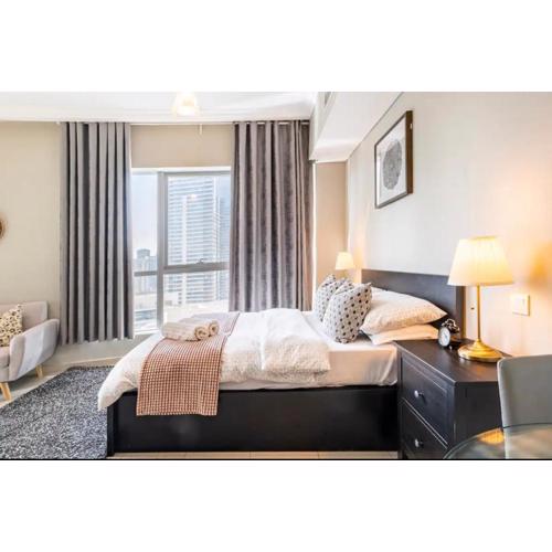 Waterfront Yachts View Studio in Bay Central, Dubai Marina