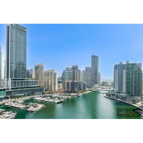 WelHome - Stylish Breathtaking 2BR Apartment in Marina