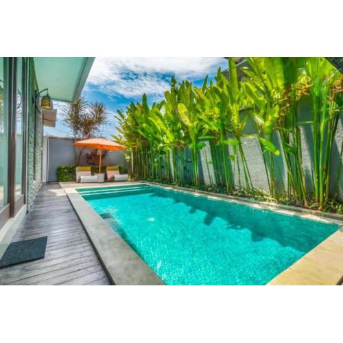 White 2 BR Private Pool Villa AN02