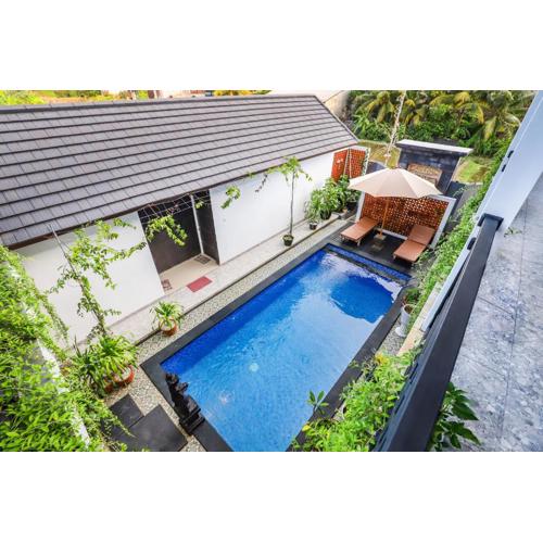 White Blue House 6 -Pvt Room, Shared Pool&Kitchen