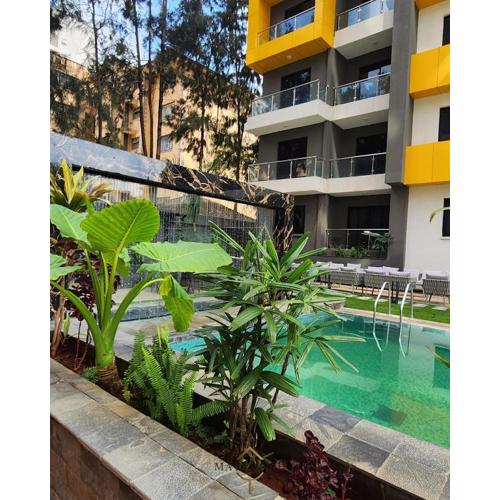 Wilma Towers Kilimani One Bedroom with Heated swimming pool Gym and jogging track Sauna & steam room Indoor & outdoor lounges