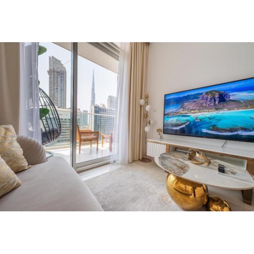 Wohnung mit Blick auf den Burj Khalifa im Stadtzentrum von Dubai