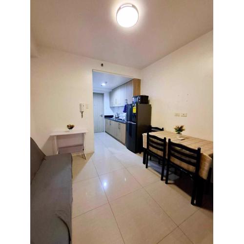 Wooden style amenities view